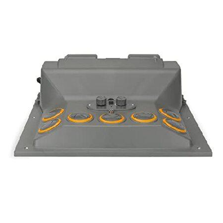 NEKPOKKA 12V エアコンエバポレーター 汎用 ダッシュボード下 エアコンエバポレーターキッ...