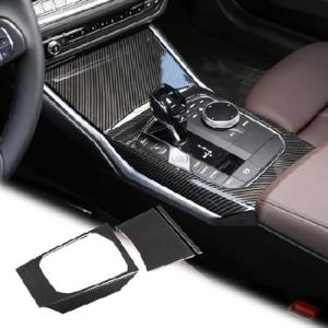 TINKI カーセンターコンソールギアシフトパネルカバートリム BMW 3シリーズ 3GT G20 G21 G22 G23 G26 G28 2019 2020 2021 2022 インテリアアクセサリ 並行輸入品｜import-express-net