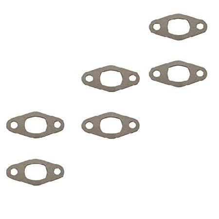 6個 66cc/80cc PK80 40mm エアインテークガスケット 2ストローク 80cc エン...