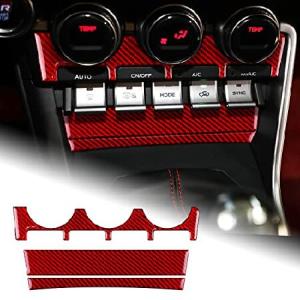 AIRSPEED for Subaru BRZ Toyota GR86 2021 2022 Center Console Panel Cover Air Condition Button Frame Carbon Fiber Sticker Interior Accessori 並行輸入品｜import-express-net