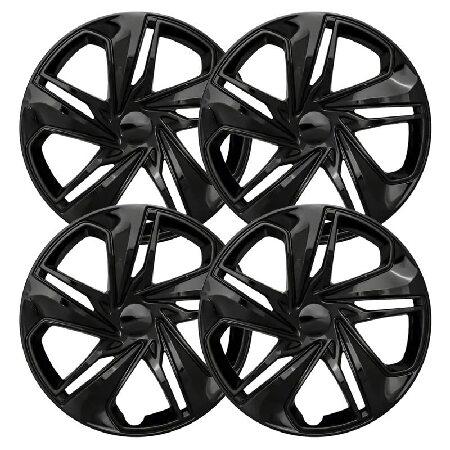 OxGord 16 inch Hubcap Wheel Skins for 2019-2021 Ho...