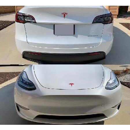 Tesla Model Y Frunk and Trunk Emblem Badge Logo Ov...