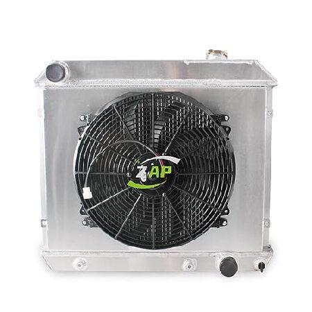 ZAP 3列フルアルミラジエーター 1963 1964 1965 1966 シボレー C/K C10...