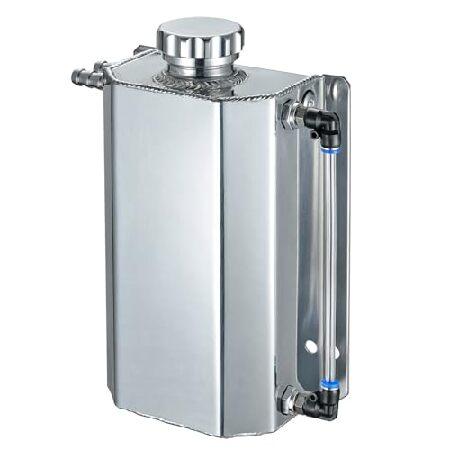 クーラントオーバーフローリザーバータンク 2L 拡張キャッチ缶 ユニバーサルラジエーターリザーバー ...