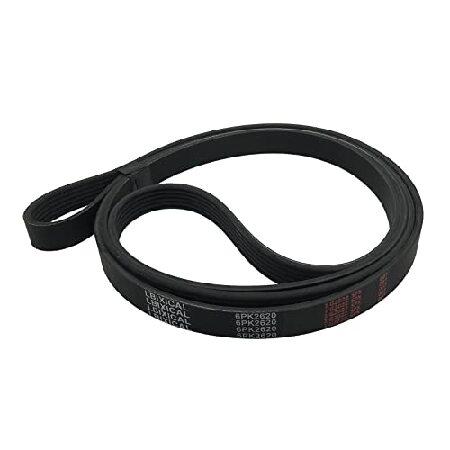 LBIXICAL 6PK2620 EPDM Serpentine Belt V-Ribbed Bel...