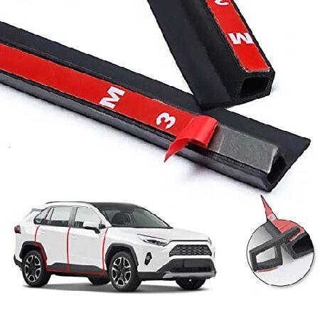 Carory カーシールストリップ ラバーウェザーストリップキット 2023 トヨタ RAV4 20...