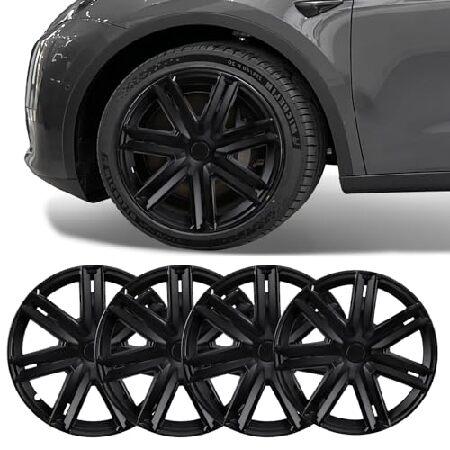 BASENOR 2024 Newest Tesla Model Y Wheel Cover 19 I...