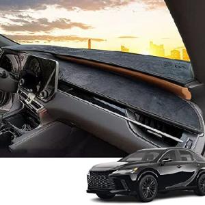 Bmolpt カスタムインテリアアクセサリー 2023 レクサス RX 350 RX 350h RX 450h+ RX 500h フランネルセンターコンソールカバー ダッシュボードカバー 並行輸入品｜import-express-net