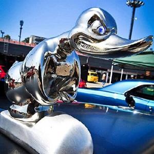 ENODS Angry Duck Hood Ornament, Exquisite 3D Car Bonnet Ornament, Motorcycle Decoration, Bar Pub Club Wall Decor, Room Styling Accessories, 並行輸入品｜import-express-net
