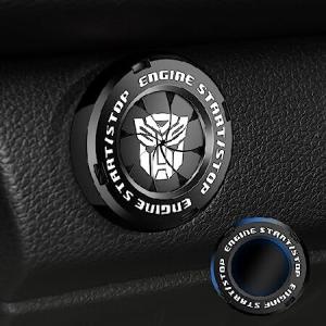 EPOCHHIKE トランスフォーマー ロータリー プッシュトゥスタートボタンカバー カーアクセサリー エンジンスタートストップボタンカバー オートバイイ 並行輸入品｜import-express-net