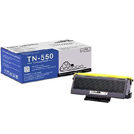 1 Pack TN550 TN-550 Black Toner Cartridge Compatib...