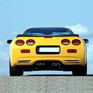 ZZDSNJ 光沢ブラックターンクスポイラー 1994-2004 シボレー コルベット C5 ワイドボディモデル | ZR1スタイル 並行輸入品｜import-express-net