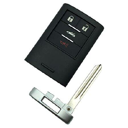 用キーフォブシェルケース キャデラック XLR シボレーコルベット キーレスエントリー リモートカー...