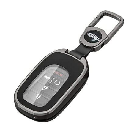 for Honda Key Fob Cover with Keychain,Metal Shell ...