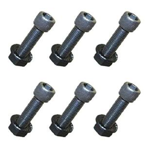 Goten 5/16-24 x 1.25インチ ホイール スタッド ボルト ナット レーシング ATV クアッドゴーカート用 (6個) 並行輸入品｜import-express-net