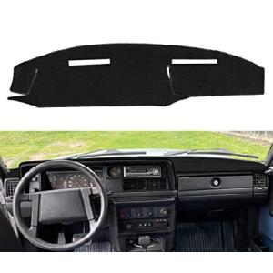 ダッシュカバーマット カスタムフィット 1981-1993 Volvo 240 242 244 245 262 264 265 ダッシュボードカバーパッド カーペットプロテクター (ブラッ 並行輸入品｜import-express-net