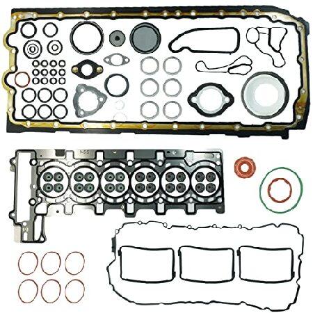 N55B30A N55 エンジンシリンダーヘッドガスケットセット バルブカバーガスケットセット＆オイ...