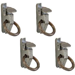 Buyers Products 01090 Eトラックロープリング、タイダウン用アタッチメントポイント用EトラックOリング、4パック、1-5/16 IDリング、スチール構造、 並行輸入品｜import-express-net