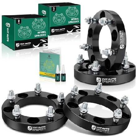 YHTAUTO 5x5.5 Wheel Spacers 1 Inch Fits Ford, Dodg...