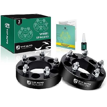 YHTAUTO 5x4.75 ハブセントリックホイールスペーサー 1.5インチ シボレー、GMC、キ...