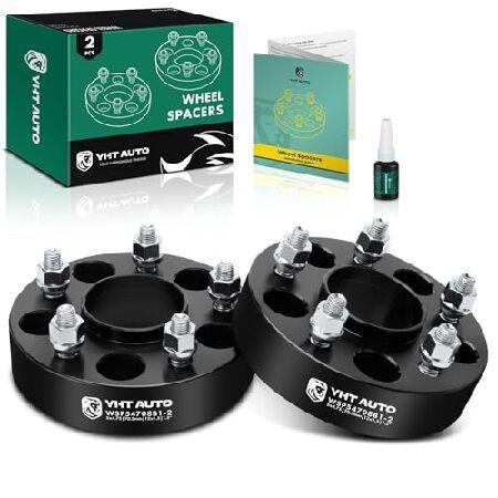 YHTAUTO 5x4.75 ハブセントリックホイールスペーサー 1.5インチ シボレー、GMC、ビ...