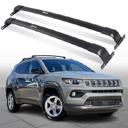 AUXPACBO 220ポンド ルーフラック クロスバー ジープコンパス 2018 2019 202...