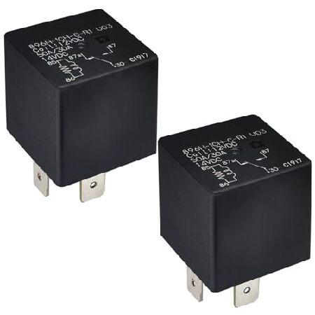 Relay 896H-1CH-C-R1-U03 (2個セット) 5ピンプラグイン自動車用リレー 12...