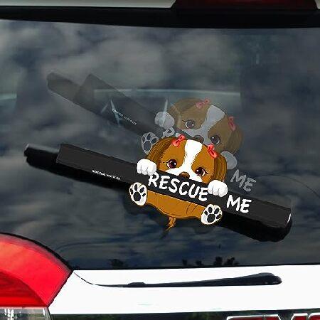 Rescue Me Pet WiperTags attach to rear vehicle wWi...