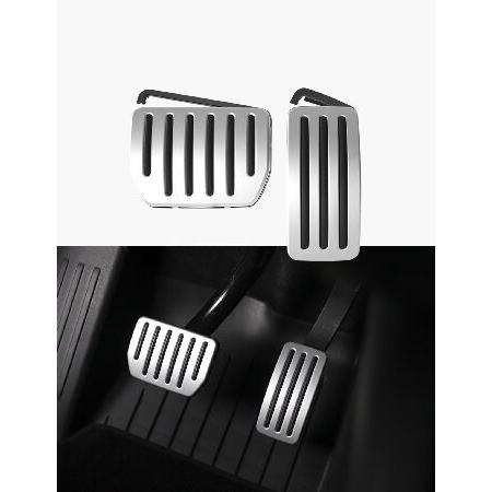 TPARTS Tesla Model 3 Model Y用 パフォーマンスペダルパッド アルミニウム...