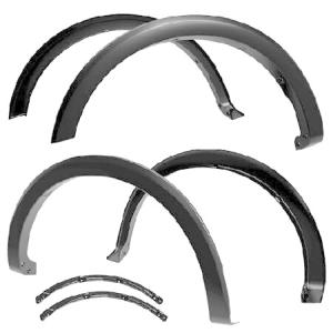 Tyger Auto Fender Flares Compatible with 2021-2024 Ford F-150, Textured Black Paintable Paintable Factory Style 4pc | TG-FF6F5008 並行輸入品｜import-express-net