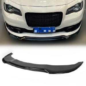 sosega フロントバンパーリップスプリッター 3個 クライスラー2015-2022 300 C S ツーリングスポーツSRTスタイル対応 (光沢ブラック) 並行輸入品｜import-express-net