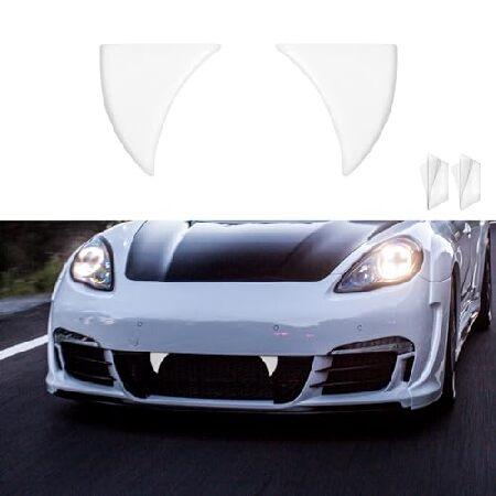 Nitakou ハロウィン 車の牙 モンスター装飾 車 トラック SUV用 ペアの吸血鬼の歯 車のフ...