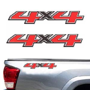 4X4 車用デカールステッカー 2枚 自動車装飾アクセサリー エンブレム 用 フォード F-150 F-250 F-350 タコマ タンドラ ラム シルバラード トラック  並行輸入品｜import-express-net