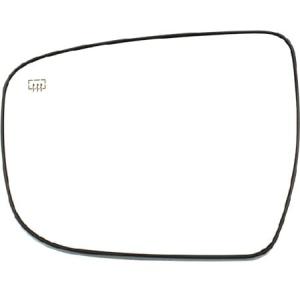 GO-PARTS - Heated Mirror Glass for Nissan Murano (2015-2023), Pathfinder (2017-2020), Rogue (2014-2020), Left (Driver) side with Backing Pl 並行輸入品｜import-express-net