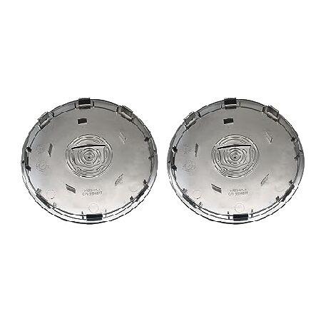 2 Pieces 7.875'' 20CM Diameter Chrome Plastic Hubc...