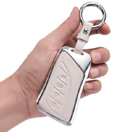 レクサスキーフォブカバー アルミレザーキーケース Lexus UX200 UX250h LS500 ...