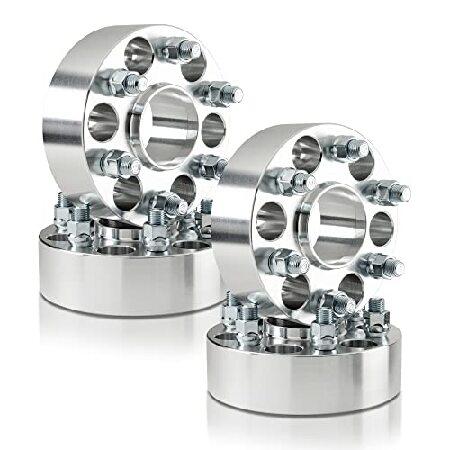 Customadeonly 2インチ (50mm) Hubcentric ホイールスペーサー 6x5...