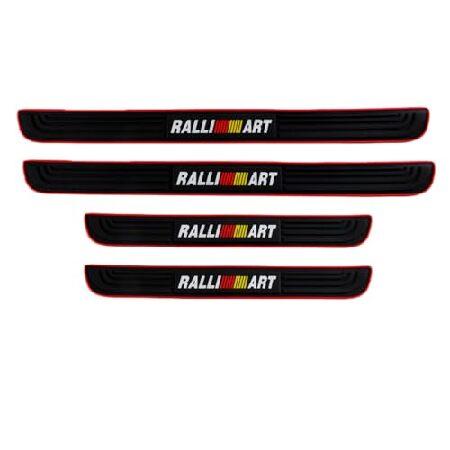 W-POWER Door Sill Plate Protectors for Car - Unive...