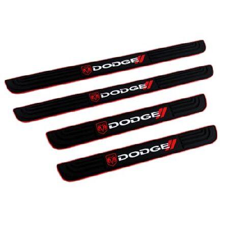 W-POWER Door Sill Plate Protectors for Car - Unive...
