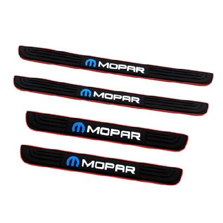 W-POWER Door Sill Plate Protectors for Car - Unive...