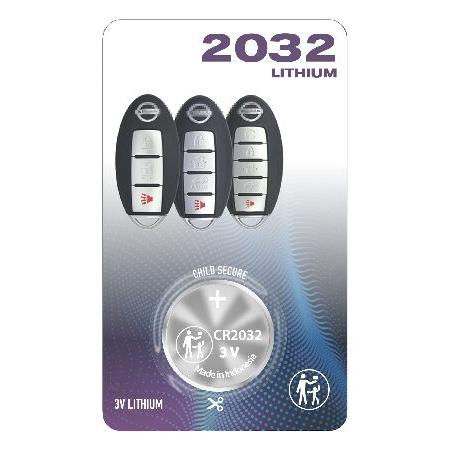 CR2032 Battery for Smart Remote Key Fob OEM fits K...