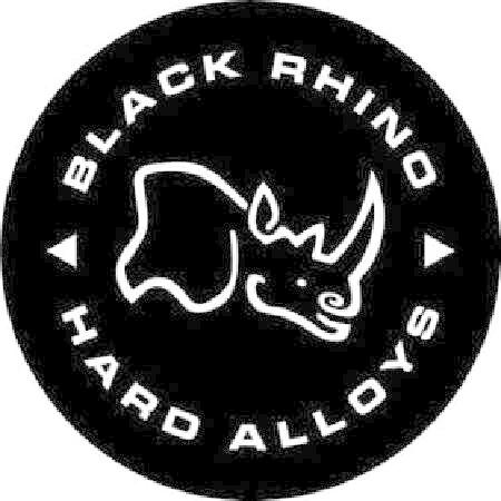 Black Rhino Wheels 80MM Replacement Emblem Sticker...