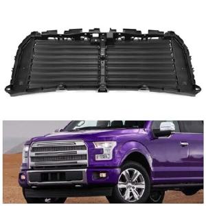 HECASA Upper Radiator Grille Air Shutter Control Compatible with 2015-2017 Ford F150 F-150 Replacement for FL3Z-8475-F Glass Fiber Reinforc 輸入品