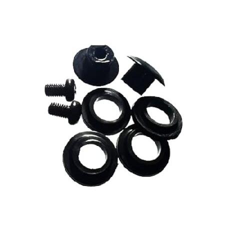 isbridge リアウィンドウラッチボルトナットスクリューキャブ ガラス 87-95 D21 ハー...