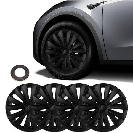 BASENOR 2024 Newest Tesla Model Y Wheel Covers 19 ...