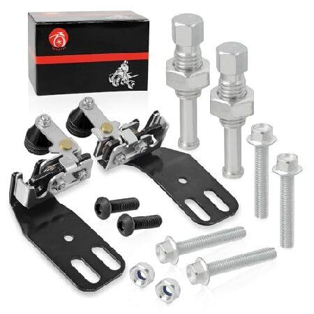 フロント左右アーマースーサイドドアスラムラッチキット ブラック Polaris RZR 570 80...