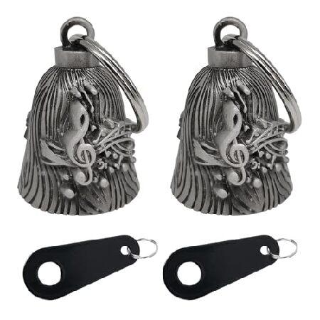 【2Pack】Motorcycle Bell w/Hanger Biker Bell Motorcy...