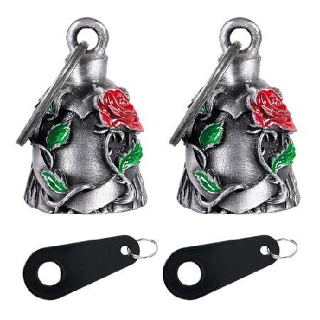 【2Pack】Motorcycle Bell w/Hanger Biker Bell Motorcy...