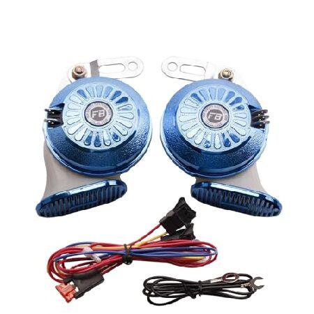 FARBIN 24V トレインホーン トラック用 超大音量 可変3サウンドモードホーン 130db ...
