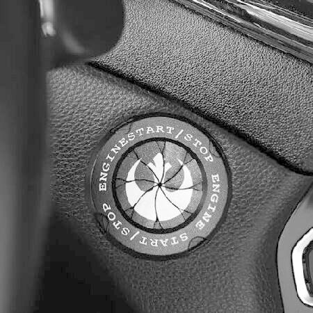 Fit Star Wars Push Start Button Cover, Rebel Allia...